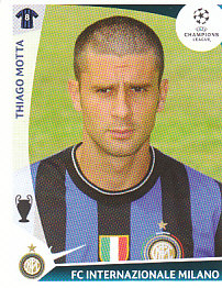 Thiago Motta Internazionale Milano samolepka UEFA Champions League 2009/10 #373